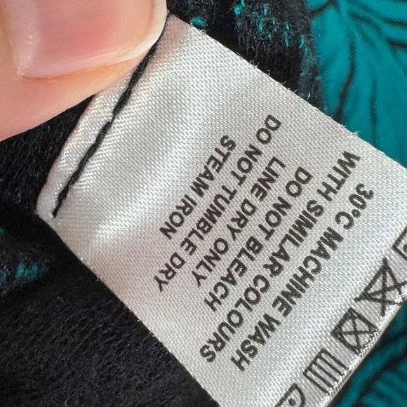 Komil Teal Green Black Sweater Womens XL Lagenlook Oversized Slouchy Artsy - Picture 2 of 10